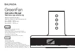 Предварительный просмотр 1 страницы BALMUDA GreenFan EGF-1400 Series Instruction Manual