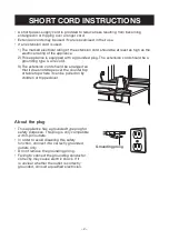 Preview for 3 page of BALMUDA K02H Series Instruction Manual