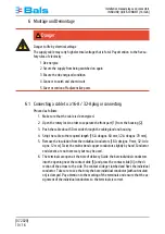 Preview for 10 page of Bals INNOLINQ QUICK-CONNECT Installation Manual