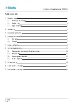 Preview for 2 page of Bals VARIABOX Installation And Operating Manual