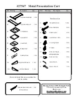 Preview for 2 page of Balt 27547 Assembly Instructions Manual