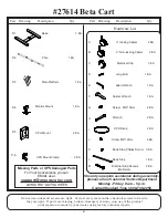 Preview for 2 page of Balt 27614 Beta Assembly Instructions