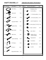 Preview for 2 page of Balt 46572 HI-HILO-3 Assembly Instructions Manual