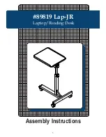 Balt 89819 Lap-JR Assembly Instructions preview