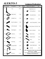 Preview for 2 page of Balt ALEKTO-3 Assembly Instructions Manual