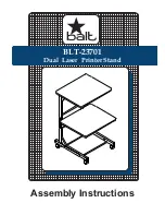 Preview for 1 page of Balt BLT-23701 Assembly Instructions