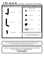 Preview for 2 page of Balt CPU-RACK Quick Start Manual