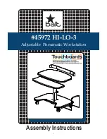 Preview for 1 page of Balt HI-LO-3 45972 Assembly Instructions Manual