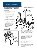 Preview for 3 page of Balt HI-LO-3 45972 Assembly Instructions Manual