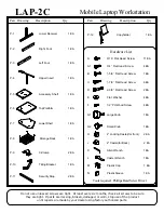 Preview for 2 page of Balt LAP-2C Assembly Instructions