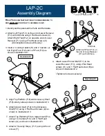 Preview for 3 page of Balt LAP-2C Assembly Instructions