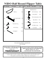 Preview for 2 page of Balt NIDO Assembly Instructions