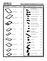 Preview for 2 page of Balt Role Model 89821 Assembly Instructions Manual