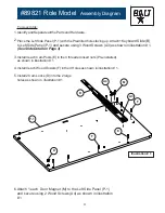 Preview for 4 page of Balt Role Model 89821 Assembly Instructions Manual