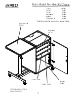 Preview for 14 page of Balt Role Model 89821 Assembly Instructions Manual