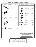 Preview for 2 page of Balt WOW Flexi-Desk Assembly Instructions