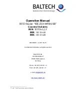 Preview for 1 page of Baltech IDE-ZG-I-MFB-USB Operation Manuals