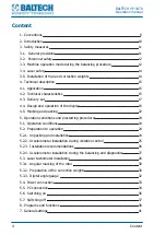 Preview for 4 page of Baltech VP-3470 Operation Manual