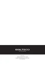 Предварительный просмотр 24 страницы Balteco GRADA Manual