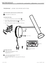 Preview for 3 page of BALTENSWEILER TOPOLED W AP Assembly And Operating Instructions