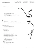 Preview for 2 page of BALTENSWEILER ZETT USB Reference Manual