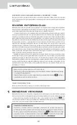 Preview for 32 page of Baltic 190N User Manual