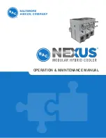 Baltimore Aircoil Company NEXUS Operation & Maintenance Manual preview