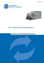 Preview for 1 page of Baltimore Aircoil Company VFL 241-H Operating And Maintenance Instructions Manual