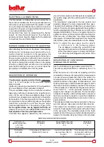 Preview for 41 page of baltur 15360010 Instruction