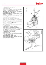 Preview for 24 page of baltur 17020010 Instruction Manual For Installation, Use And Maintenance