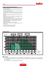 Preview for 40 page of baltur 17020010 Instruction Manual For Installation, Use And Maintenance