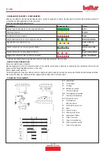 Предварительный просмотр 18 страницы baltur 17170010 Instruction Manual For Installation, Use And Maintenance