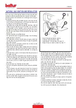 Предварительный просмотр 41 страницы baltur 17170010 Instruction Manual For Installation, Use And Maintenance