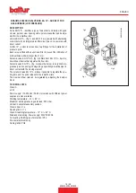 Предварительный просмотр 49 страницы baltur 17170010 Instruction Manual For Installation, Use And Maintenance