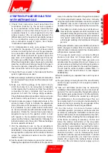 Preview for 35 page of baltur 17340010 Manual Instructions For Use