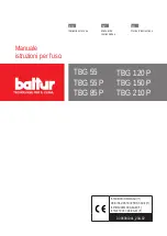 baltur 17480010 Instructions For Use Manual preview