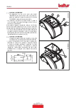 Preview for 16 page of baltur 17830010 Installation, Use And Maintenance Instruction Manual