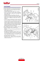 Preview for 61 page of baltur 17830010 Installation, Use And Maintenance Instruction Manual