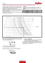 Preview for 22 page of baltur 18190010 Instruction Manual For Installation, Use And Maintenance