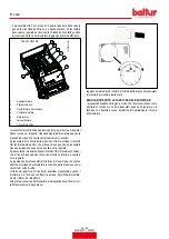 Preview for 28 page of baltur 18190010 Instruction Manual For Installation, Use And Maintenance