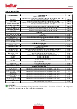 Preview for 33 page of baltur 18190010 Instruction Manual For Installation, Use And Maintenance