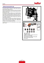 Preview for 70 page of baltur 18190010 Instruction Manual For Installation, Use And Maintenance