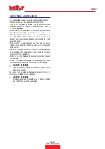 Preview for 49 page of baltur 20080010 Instruction Manual For Installation, Use And Maintenance