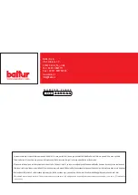 Preview for 66 page of baltur 20405420 Manual Instructions For Use