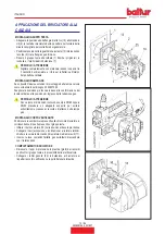 Preview for 14 page of baltur 56495410 Installation, Use And Maintenance Instruction Manual