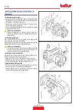 Preview for 12 page of baltur 56570010 Instruction Manual For Installation, Use And Maintenance