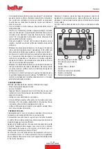 Preview for 29 page of baltur 56570010 Instruction Manual For Installation, Use And Maintenance