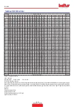 Preview for 40 page of baltur 56570010 Instruction Manual For Installation, Use And Maintenance