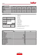 Preview for 62 page of baltur 56570010 Instruction Manual For Installation, Use And Maintenance