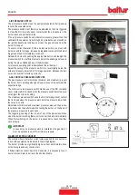 Preview for 84 page of baltur 56570010 Instruction Manual For Installation, Use And Maintenance